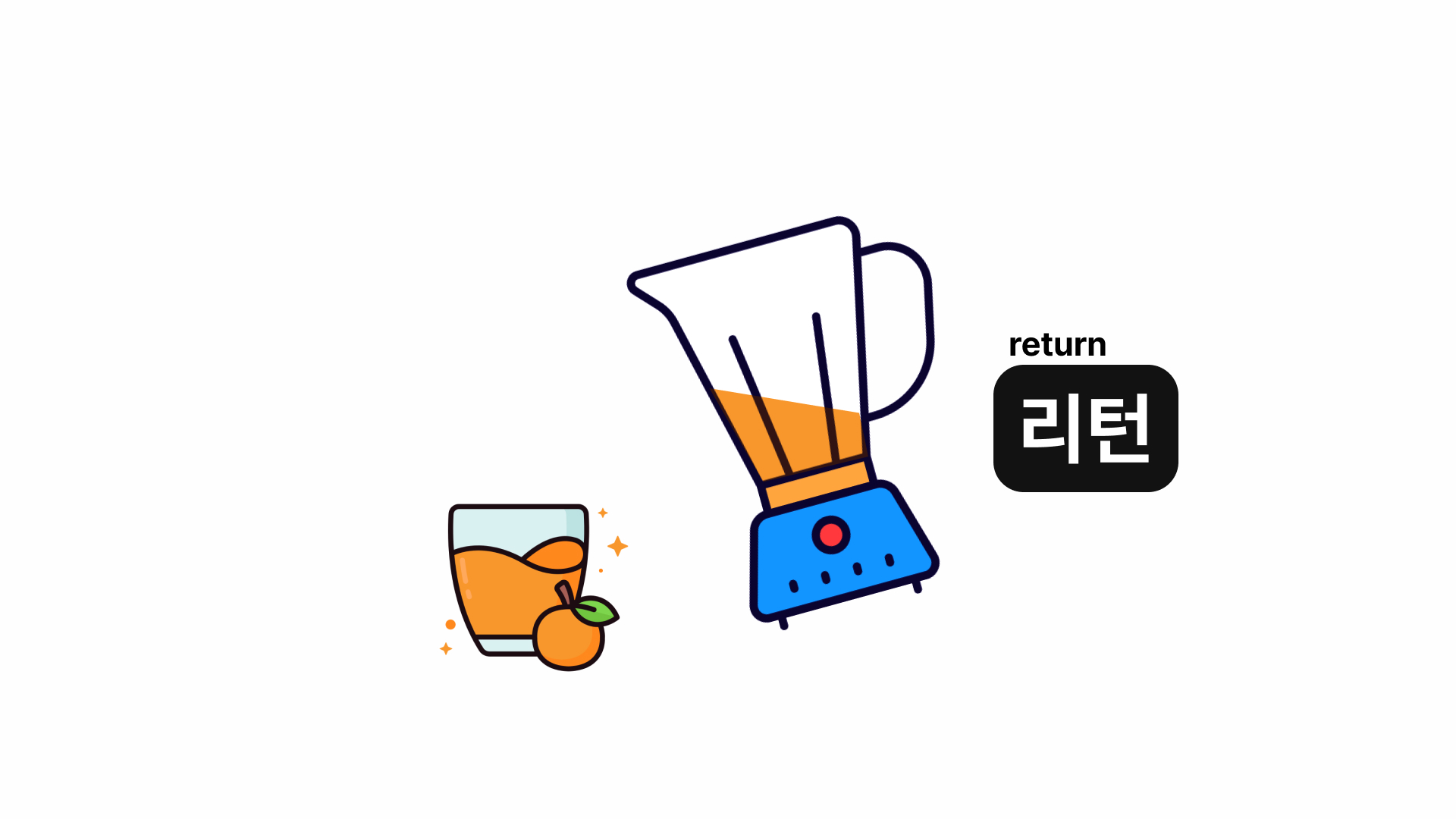 그림으로 이해하는 매개변수,인수,return